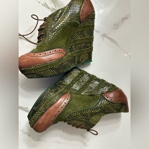 Poetic license wedge women heels